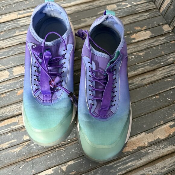 Clove Shoes Womens Size 8 Purple Blue Comfort Athletic Sneaker Nurse Workwear - Picture 5 of 9